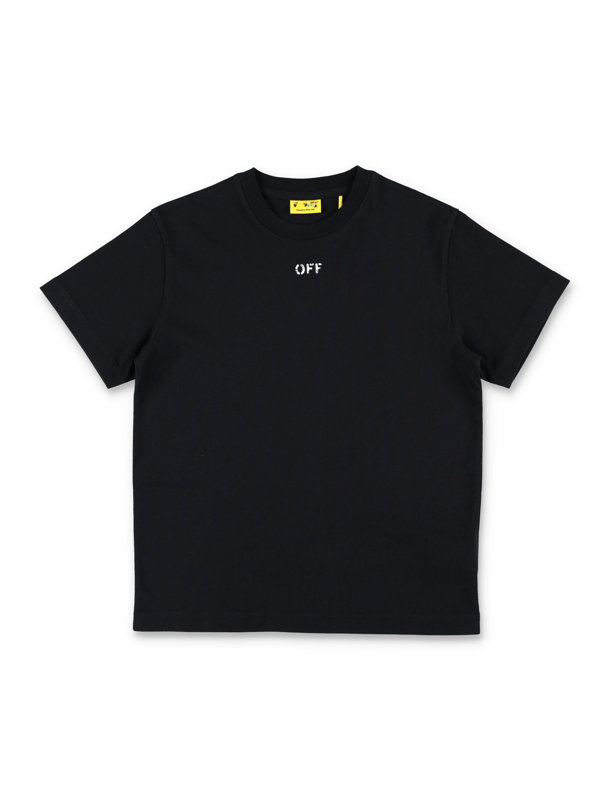 Off-White T-shirts and Polos Black OBAA002C99JER0041001 (Off-White / Tシャツ・カットソー ) | Off-White (オフホワイト)