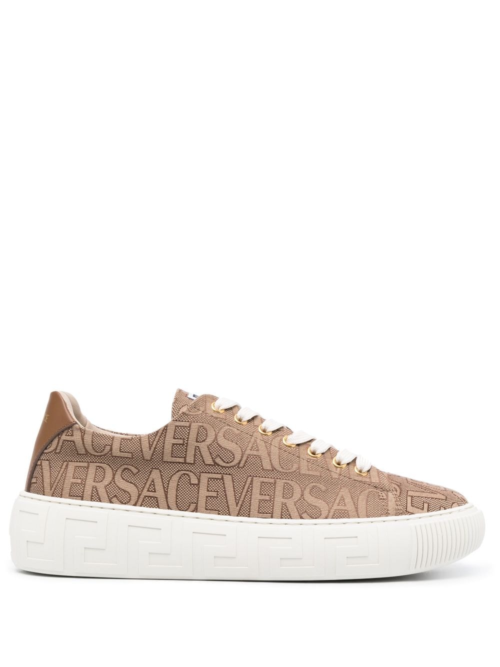 VERSACE LA VACANZA Sneakers Beige DSU84041A079772N24V (VERSACE / スニーカー ) | VERSACE (ヴェルサーチェ)