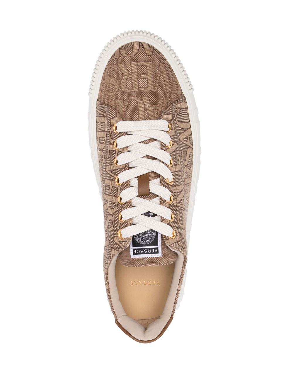 VERSACE LA VACANZA Sneakers Beige DSU84041A079772N24V (VERSACE / スニーカー ) | VERSACE (ヴェルサーチェ)(1)