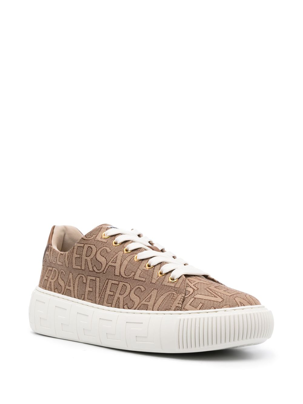 VERSACE LA VACANZA Sneakers Beige DSU84041A079772N24V (VERSACE / スニーカー ) | VERSACE (ヴェルサーチェ)(3)