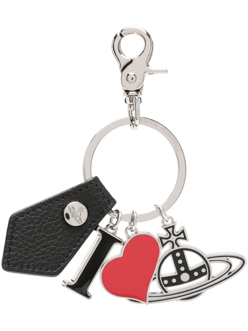 Vivienne Westwood Keychains Black 82030082UL001JN401 (Vivienne Westwood / キーリング・キーケース ) | Vivienne Westwood (ヴィヴィアン・ウェストウッド)