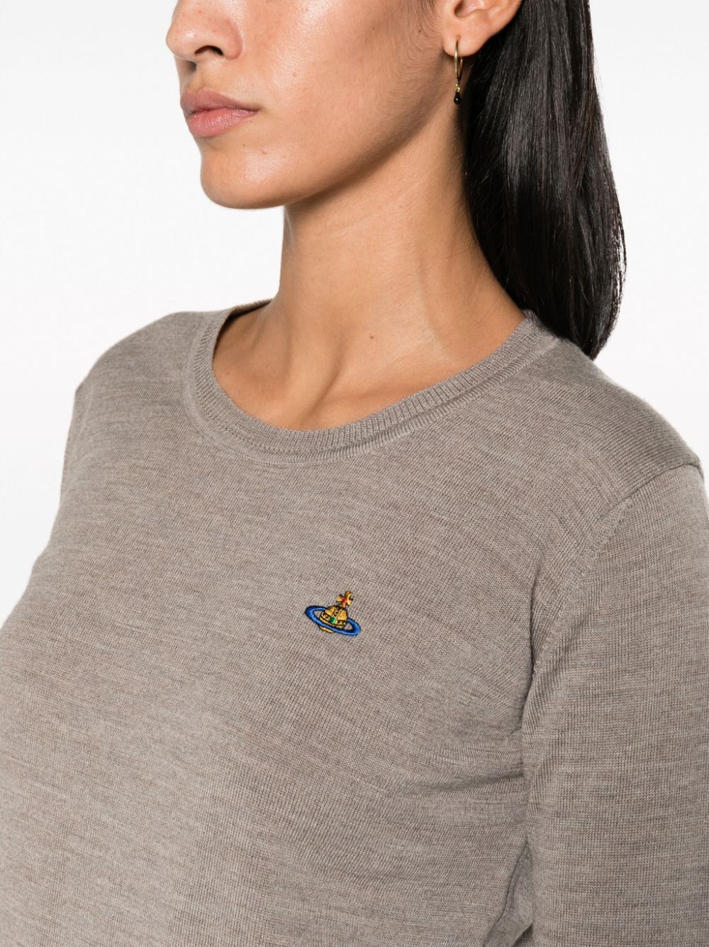 Vivienne Westwood Sweaters Brown 1803002SY0006P407 (Vivienne Westwood / ニット・セーター・カーディガン ) | Vivienne Westwood (ヴィヴィアン・ウェストウッド)(1)