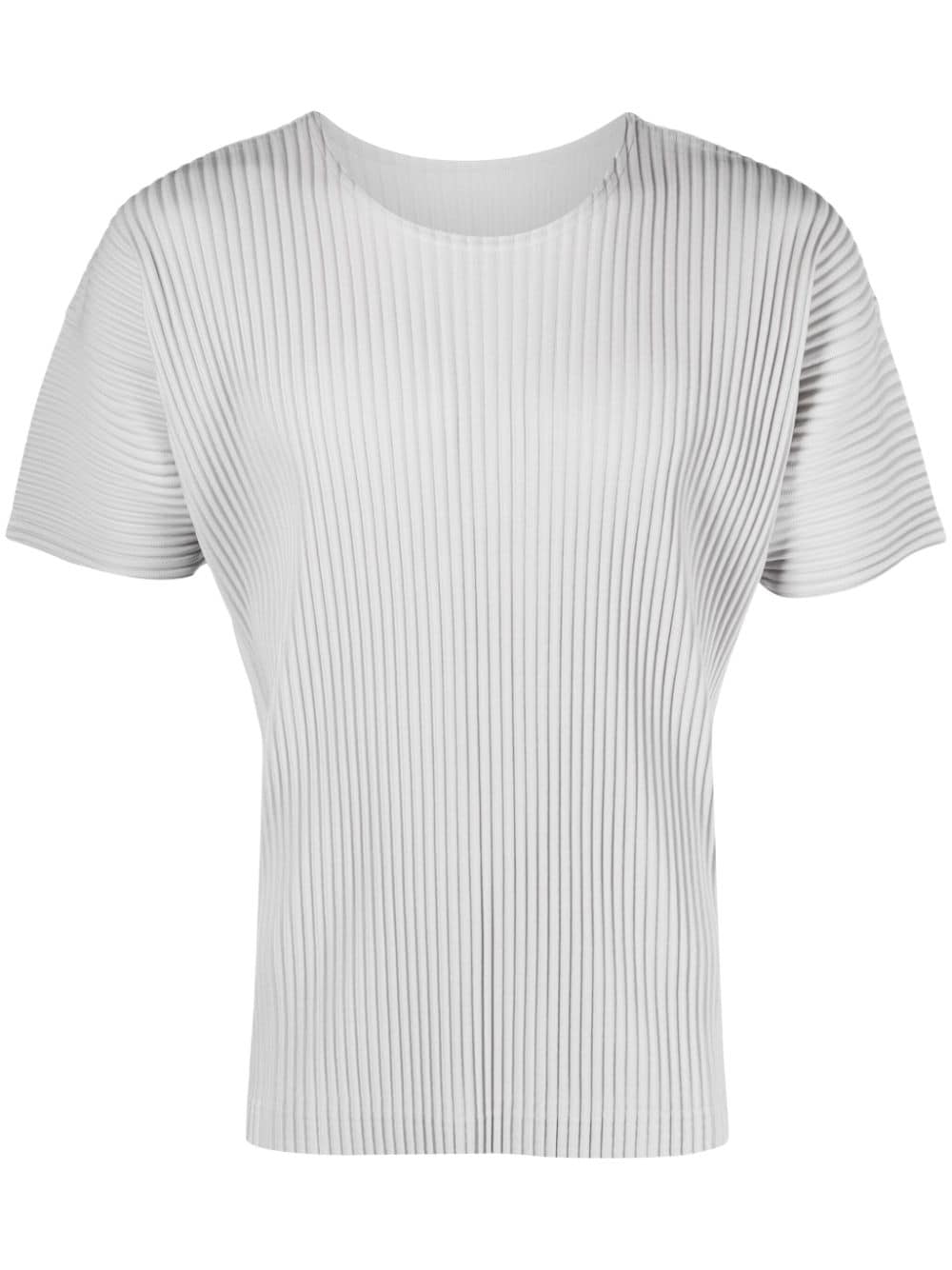 HOMME PLISSE' ISSEY MIYAKE T-shirts and Polos Light Grey HP39JK42011 (HOMME PLISSÉ ISSEY MIYAKE / Tシャツ・カットソー ) | HOMME PLISSÉ ISSEY MIYAKE (オムプリッセ イッセイ ミヤケ)