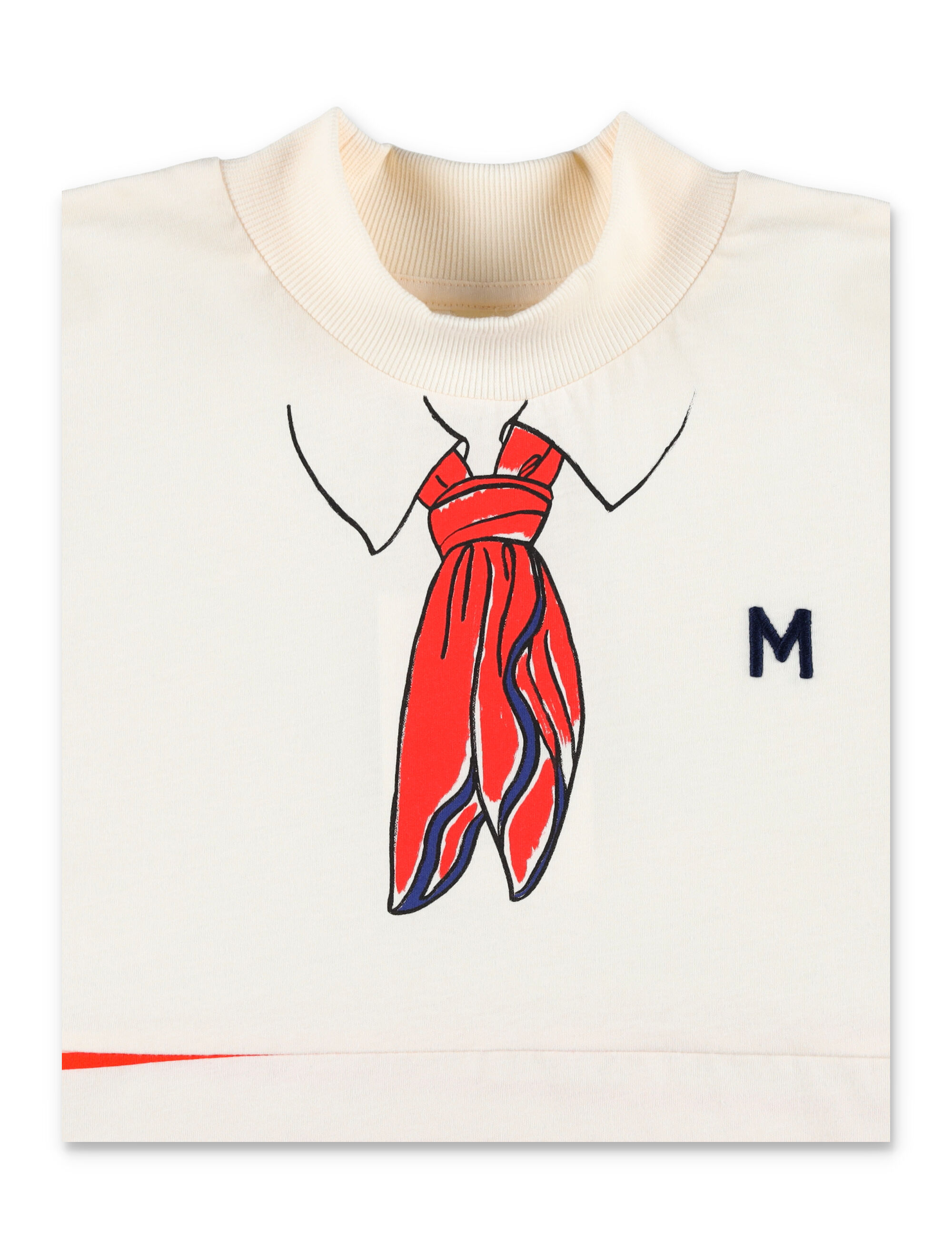 Mini Rodini Dresses White 2515010411 (MINI RODINI / ワンピース・ドレス・オールインワン ) | MINI RODINI (ミニロディーニ)(2)