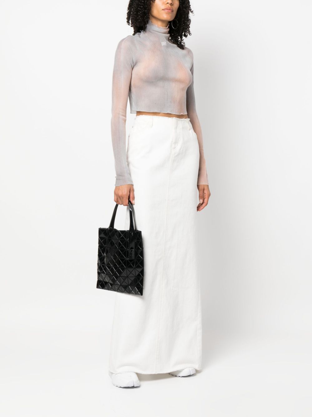 Bao Bao Issey Miyake Bags.. Black BB38AG047PRISM15 (BAO BAO ISSEY MIYAKE / トートバッグ ) | BAO BAO ISSEY MIYAKE (バオバオイッセイミヤケ)(2)