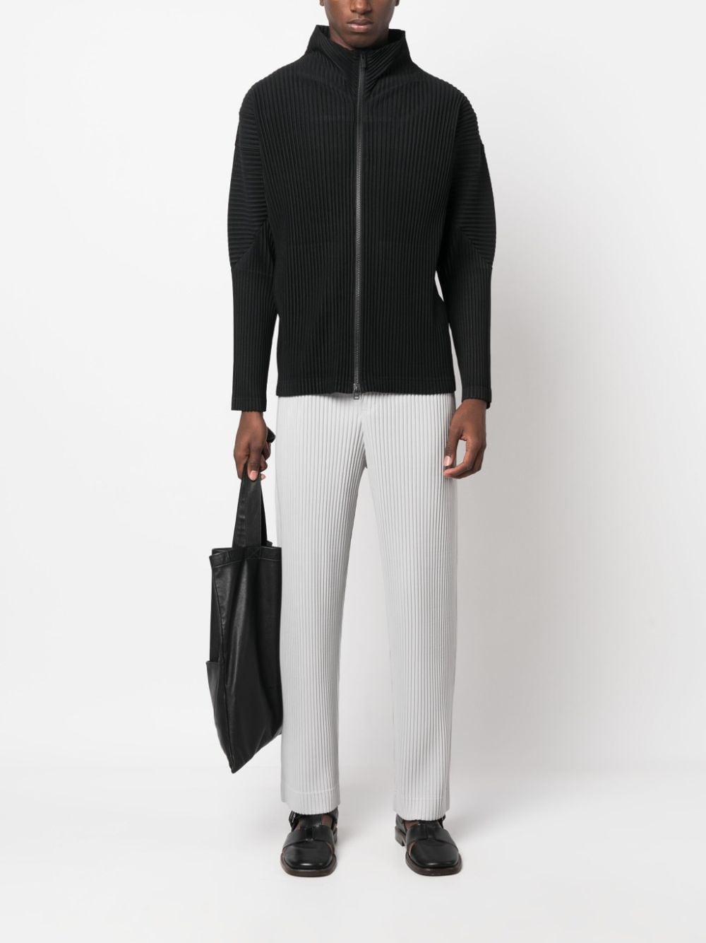 HOMME PLISSE' ISSEY MIYAKE Sweaters Black HP38JL44015 (HOMME PLISSÉ ISSEY MIYAKE / ニット・セーター・カーディガン ) | HOMME PLISSÉ ISSEY MIYAKE (オムプリッセ イッセイ ミヤケ)(3)