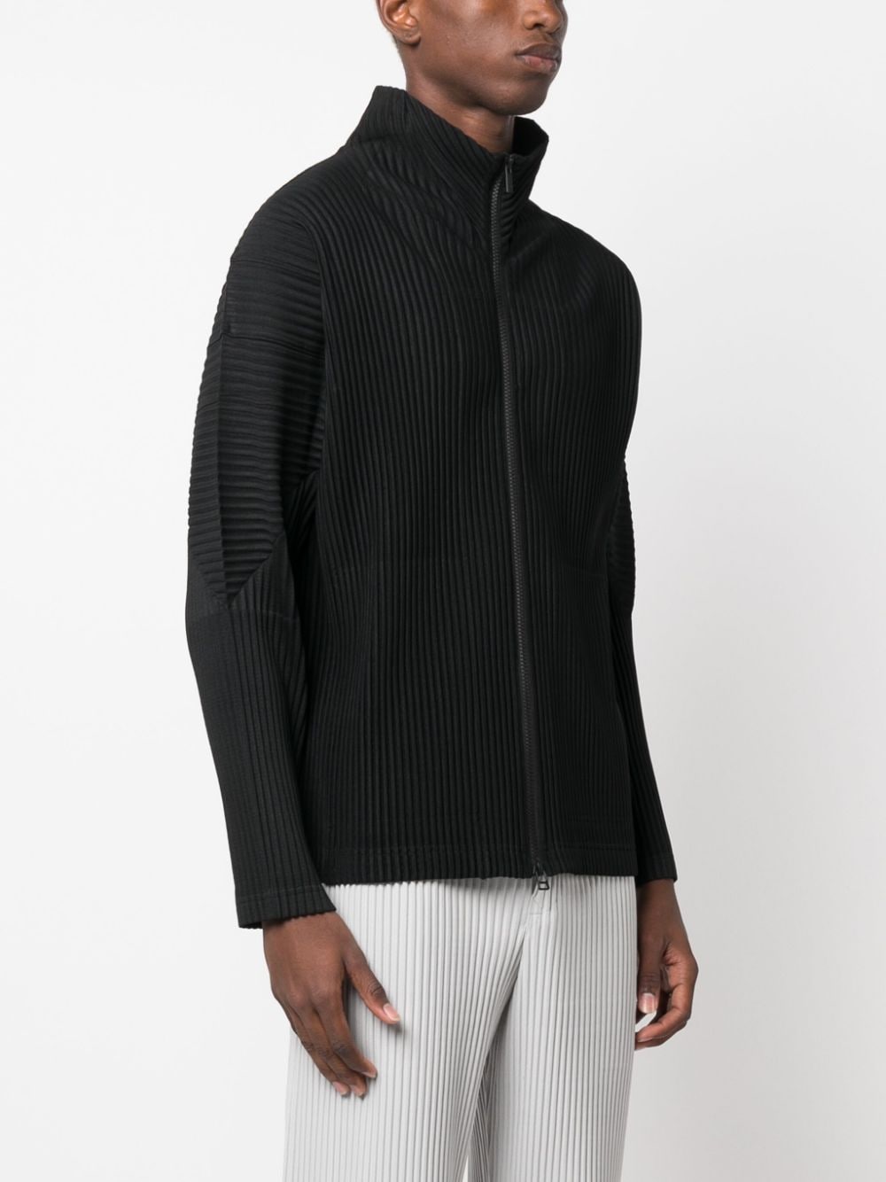 HOMME PLISSE' ISSEY MIYAKE Sweaters Black HP38JL44015 (HOMME PLISSÉ ISSEY MIYAKE / ニット・セーター・カーディガン ) | HOMME PLISSÉ ISSEY MIYAKE (オムプリッセ イッセイ ミヤケ)(4)