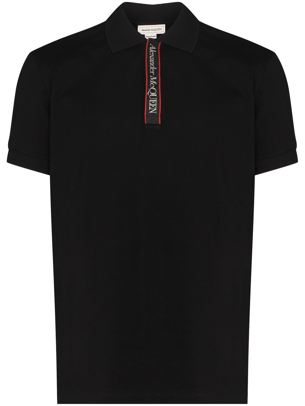 Alexander McQueen T-shirts and Polos Black 642660QRX770901 (Alexander McQUEEN / ポロシャツ ) | Alexander McQUEEN (アレキサンダー・マックイーン)