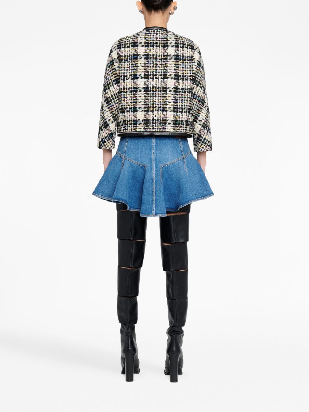 Alexander McQueen Skirts Blue 754745QMACH4164 (Alexander McQUEEN / スカート ) | Alexander McQUEEN (アレキサンダー・マックイーン)(3)
