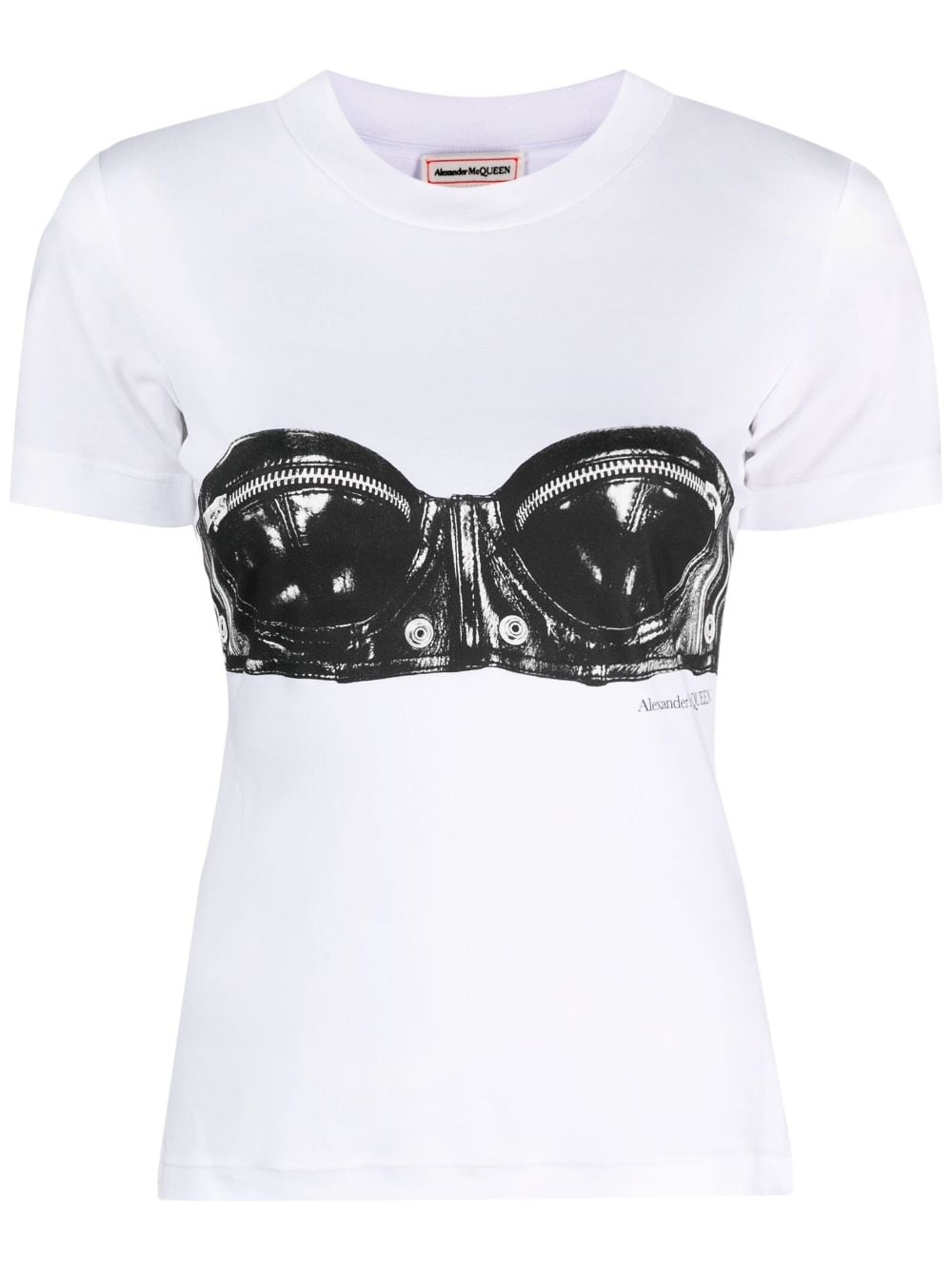 Alexander McQueen T-shirts and Polos White 752355QZAJY0900 (Alexander McQUEEN / Tシャツ・カットソー ) | Alexander McQUEEN (アレキサンダー・マックイーン)