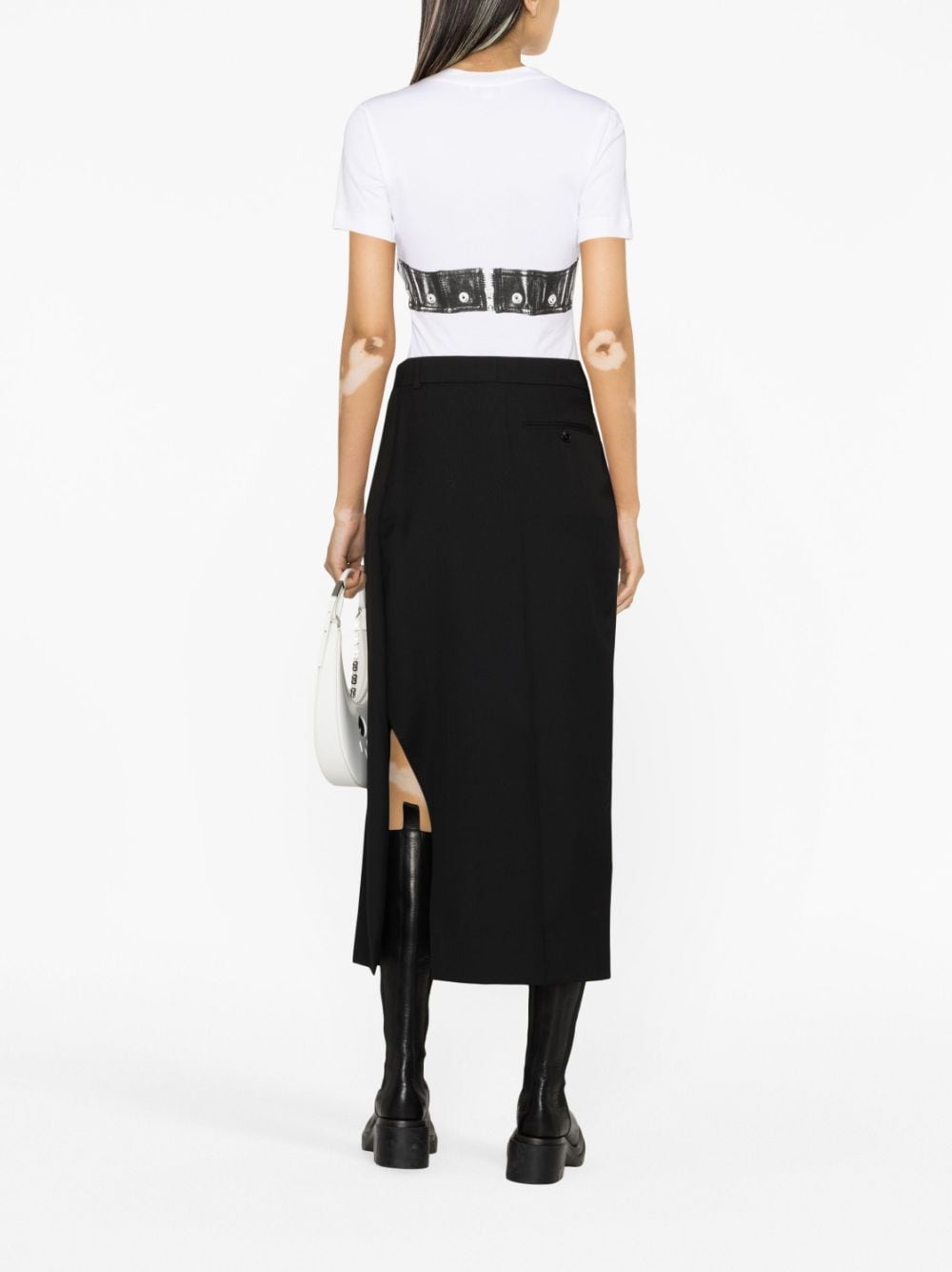 Alexander McQueen T-shirts and Polos White 752355QZAJY0900 (Alexander McQUEEN / Tシャツ・カットソー ) | Alexander McQUEEN (アレキサンダー・マックイーン)(1)