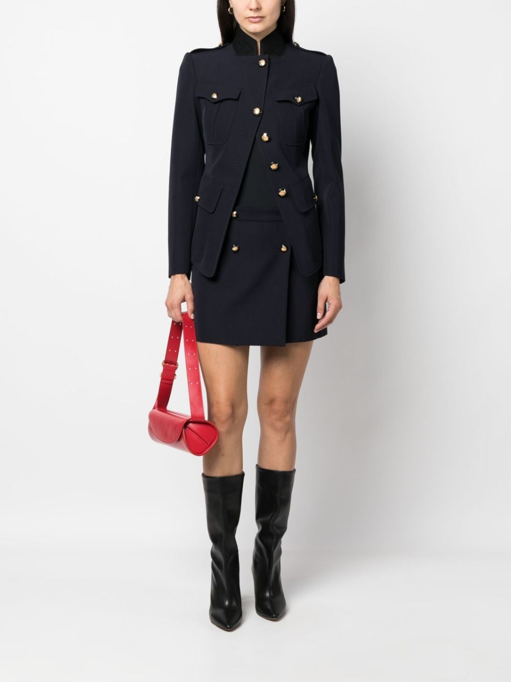 Alexander McQueen Skirts Blue 752499QJACF4100 (Alexander McQUEEN / スカート ) | Alexander McQUEEN (アレキサンダー・マックイーン)(1)