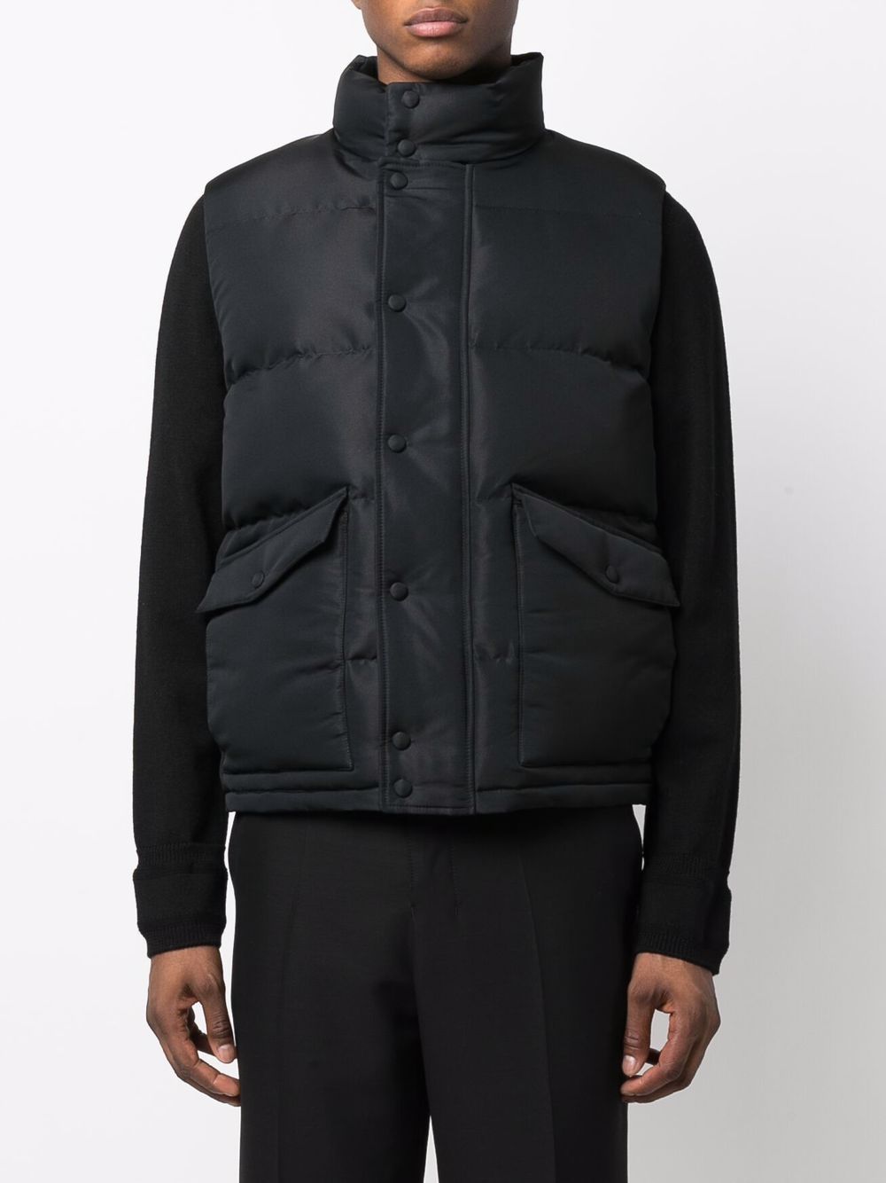 Alexander McQueen Jackets Black 682881QSR771000 (Alexander McQUEEN / ベスト ) | Alexander McQUEEN (アレキサンダー・マックイーン)(1)