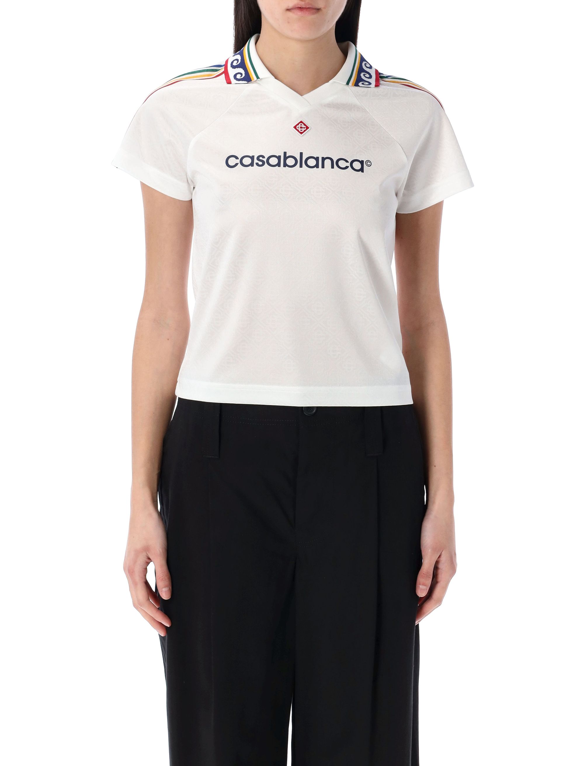 Casablanca T-shirts and Polos White WPS25JTP30201 (Casablanca / Tシャツ・カットソー ) | Casablanca (カサブランカ)