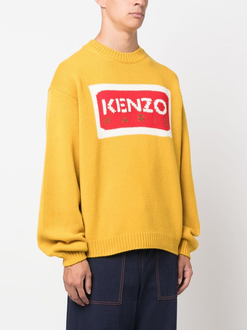 Kenzo Sweaters Yellow FD65PU4263LA40 (KENZO / ニット・セーター・カーディガン ) | KENZO (ケンゾー)(1)