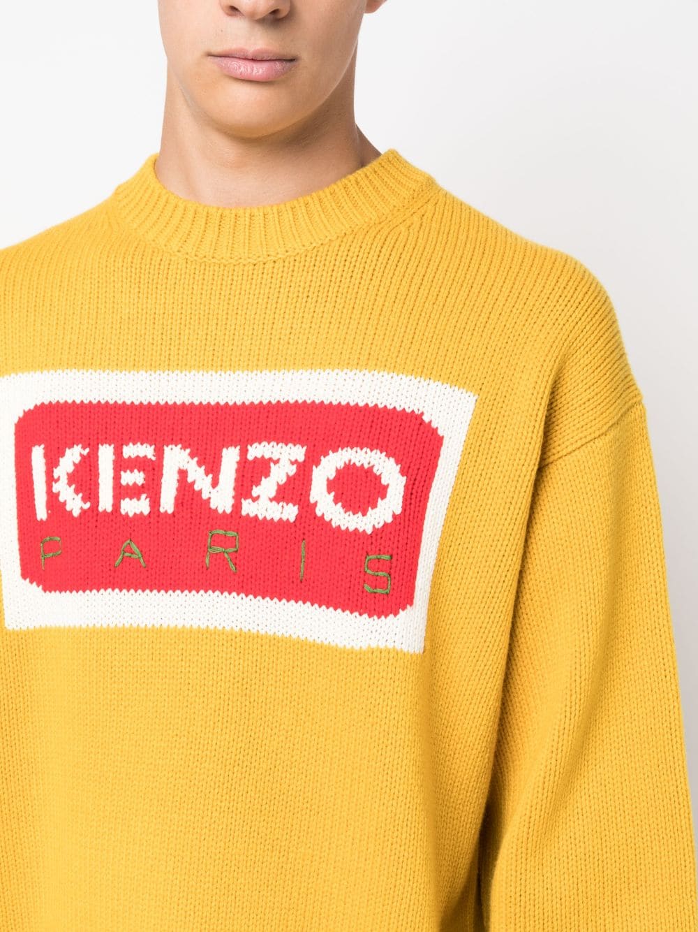 Kenzo Sweaters Yellow FD65PU4263LA40 (KENZO / ニット・セーター・カーディガン ) | KENZO (ケンゾー)(4)