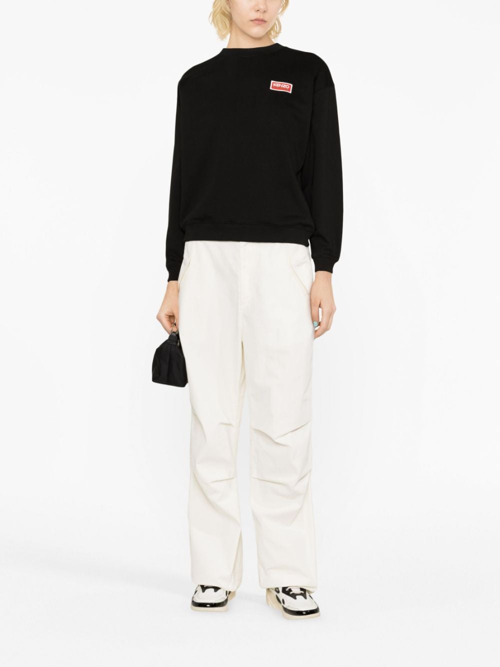 Kenzo Sweaters Black FD62SW0614MF99J (KENZO / スウェット・フーディー ) | KENZO (ケンゾー)(1)