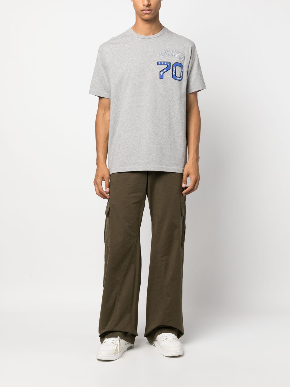 Kenzo T-shirts and Polos Grey FD65TS1294SY94 (KENZO / Tシャツ・カットソー ) | KENZO (ケンゾー)(1)