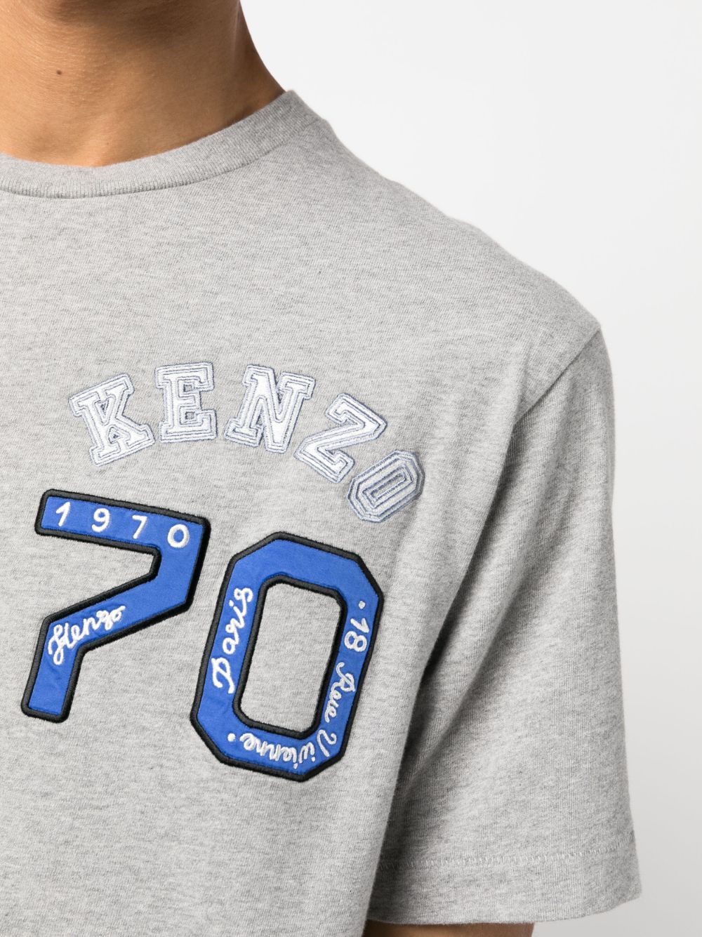 Kenzo T-shirts and Polos Grey FD65TS1294SY94 (KENZO / Tシャツ・カットソー ) | KENZO (ケンゾー)(4)