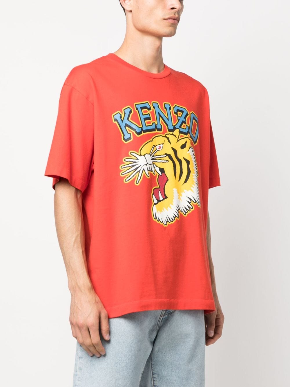 Kenzo T-shirts and Polos Red FD65TS0084SG21 (KENZO / Tシャツ・カットソー ) | KENZO (ケンゾー)(1)