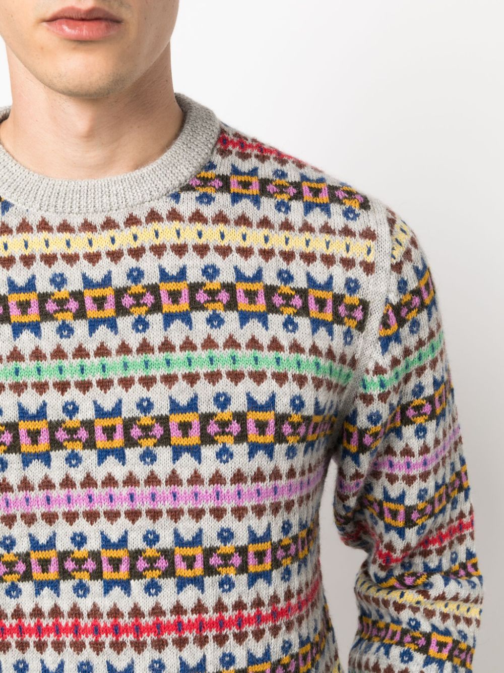 Paul Smith Sweaters MultiColour M1R298YL0217892 (Paul Smith / ニット・セーター・カーディガン ) | Paul Smith (ポール・スミス)(1)