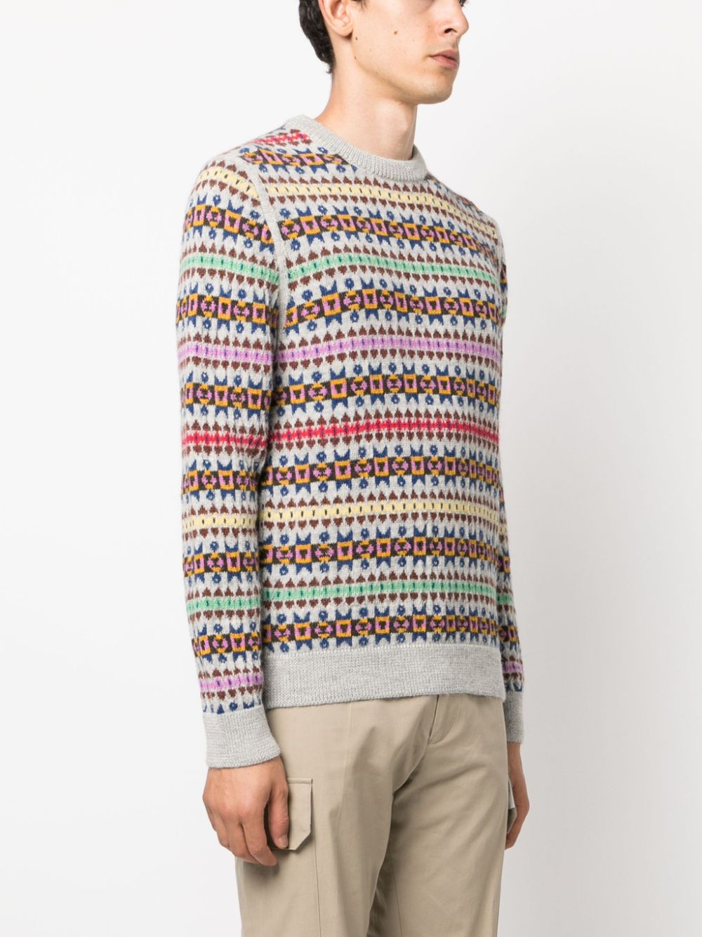 Paul Smith Sweaters MultiColour M1R298YL0217892 (Paul Smith / ニット・セーター・カーディガン ) | Paul Smith (ポール・スミス)(3)