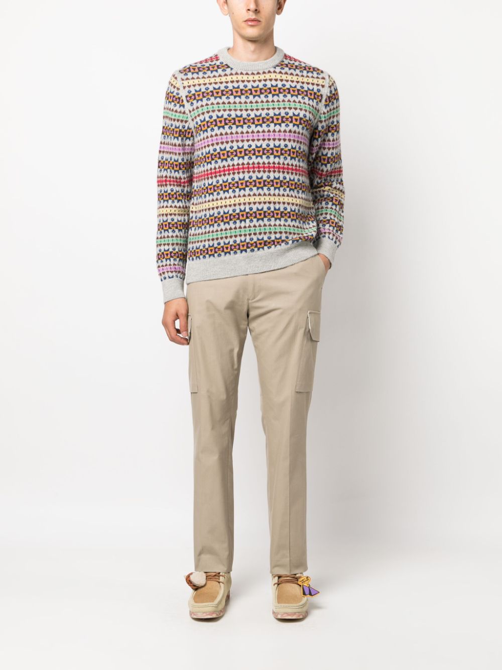 Paul Smith Sweaters MultiColour M1R298YL0217892 (Paul Smith / ニット・セーター・カーディガン ) | Paul Smith (ポール・スミス)(4)