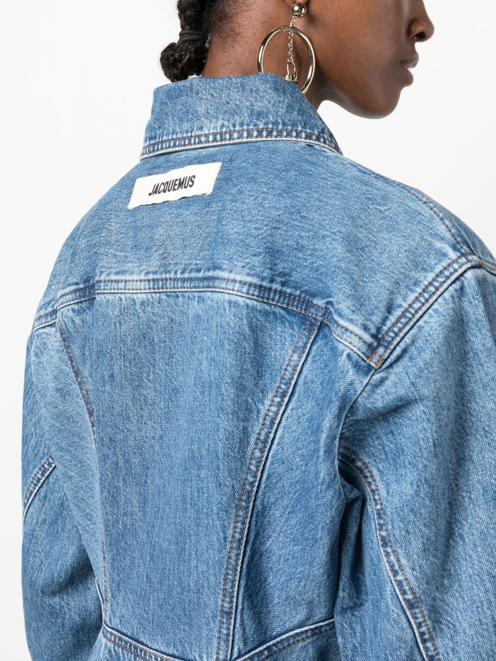 JACQUEMUS Coats Clear Blue 233DE0281015LIGHTBLUE (JACQUEMUS / カジュアルジャケット ) | JACQUEMUS (ジャックムス)(3)