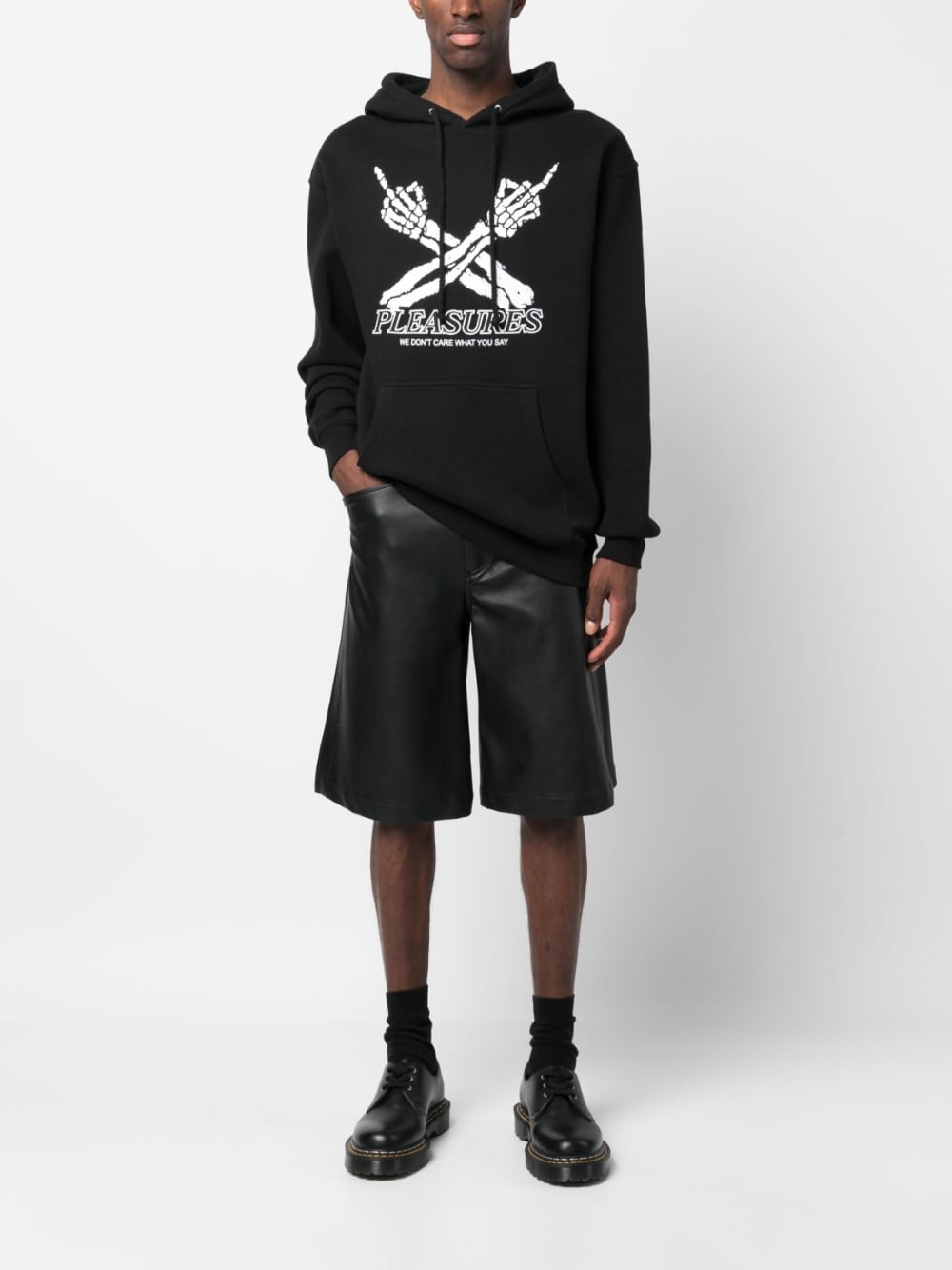 Pleasures Sweaters Black P23SP052BLACK (PLEASURES / スウェット・フーディー ) | PLEASURES (プレジャーズ)(2)