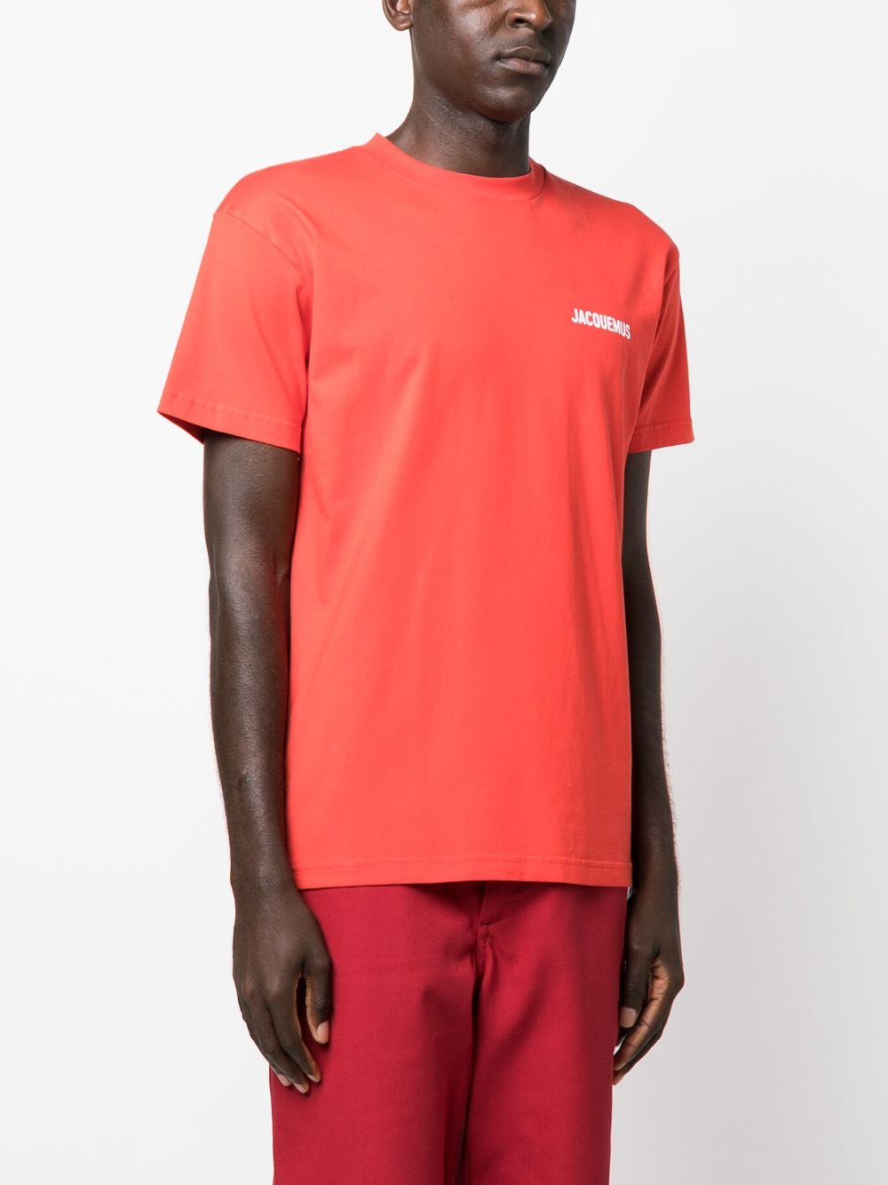 JACQUEMUS T-shirts and Polos Red 216JS2072480RED (JACQUEMUS / Tシャツ・カットソー ) | JACQUEMUS (ジャックムス)(1)