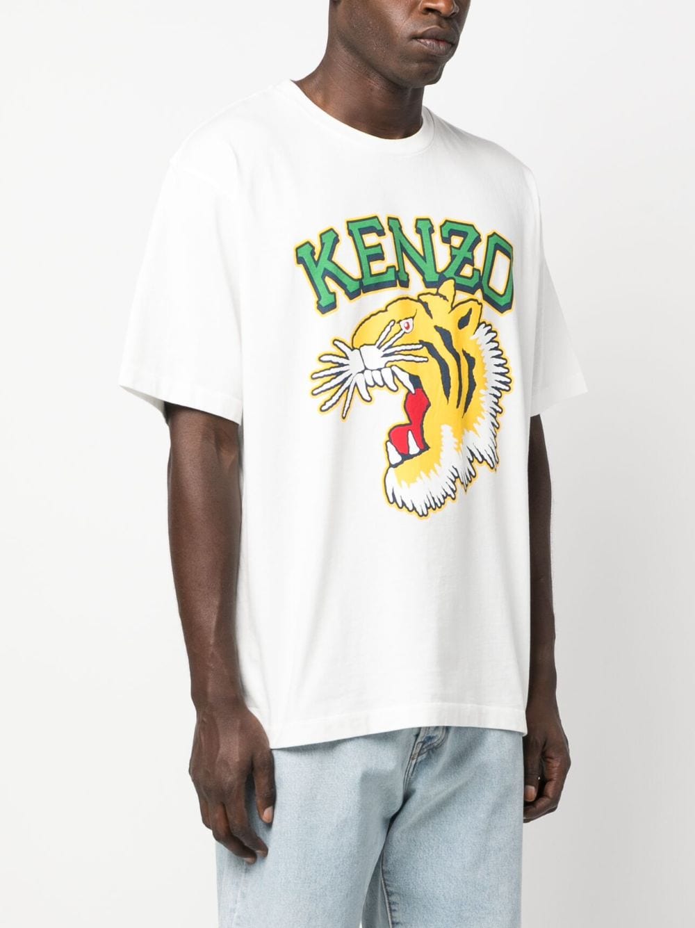 Kenzo T-shirts and Polos White FD65TS0084SG02 (KENZO / Tシャツ・カットソー ) | KENZO (ケンゾー)(1)