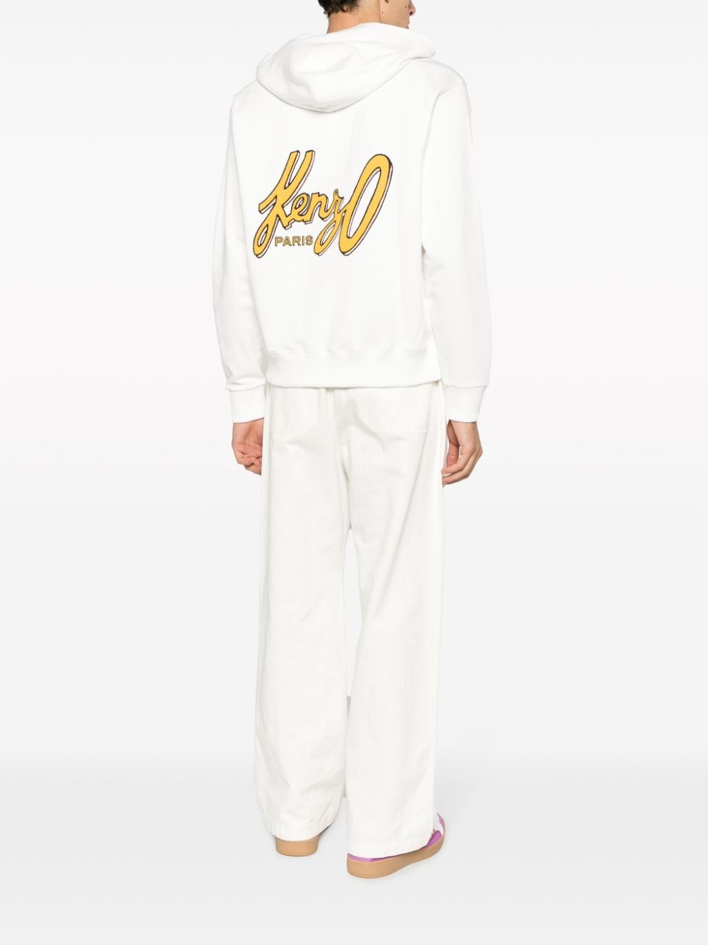 Kenzo Sweaters White FD65SW0874MF02 (KENZO / スウェット・フーディー ) | KENZO (ケンゾー)(2)