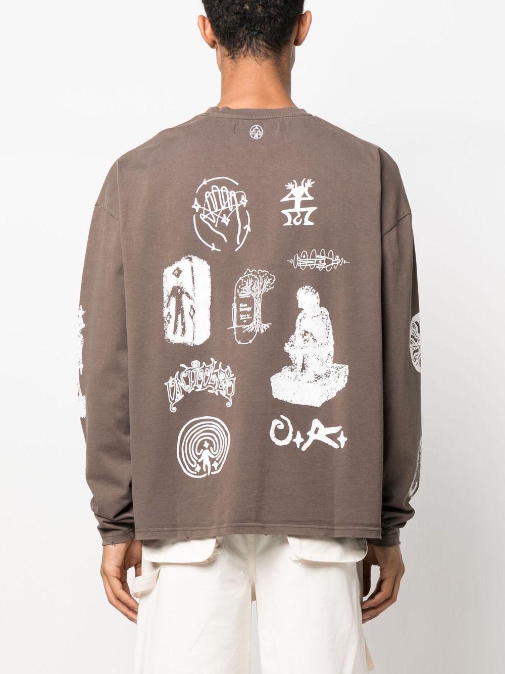 UNTITLED ARTWORKS T-shirts and Polos Black BESS23LOSARCBL (UNTITLED ARTWORKS / Tシャツ・カットソー ) | UNTITLED ARTWORKS (アンタイトルドアートワークス)(1)