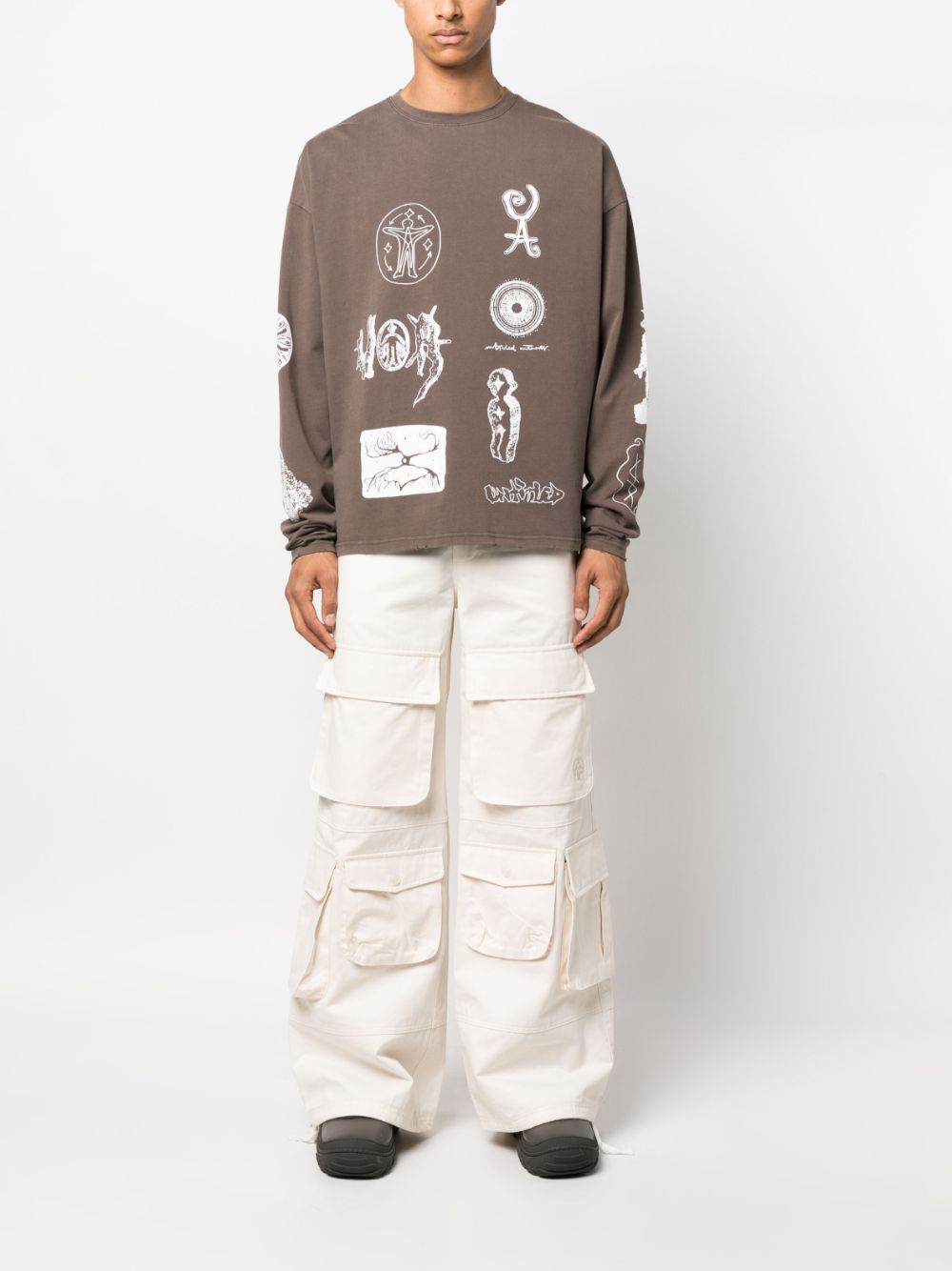 UNTITLED ARTWORKS T-shirts and Polos Black BESS23LOSARCBL (UNTITLED ARTWORKS / Tシャツ・カットソー ) | UNTITLED ARTWORKS (アンタイトルドアートワークス)(3)