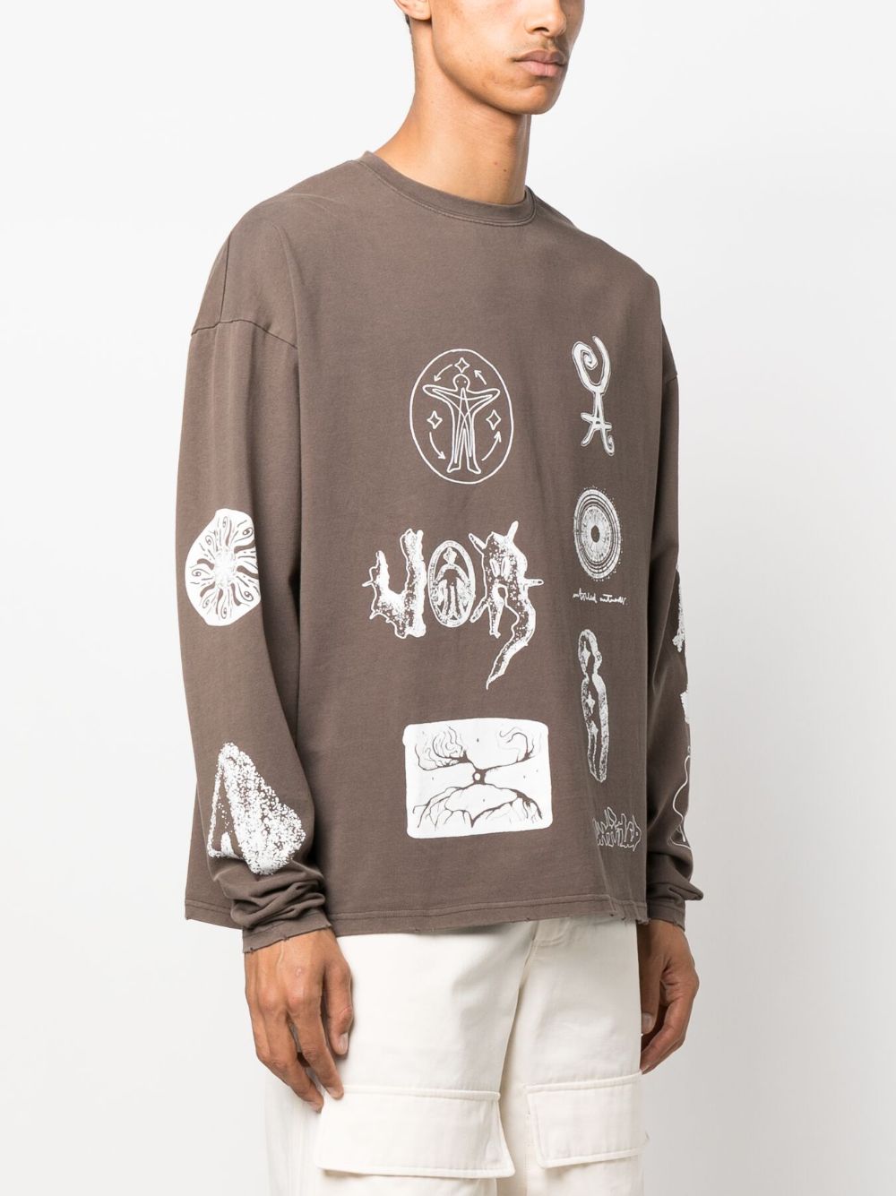 UNTITLED ARTWORKS T-shirts and Polos Black BESS23LOSARCBL (UNTITLED ARTWORKS / Tシャツ・カットソー ) | UNTITLED ARTWORKS (アンタイトルドアートワークス)(4)