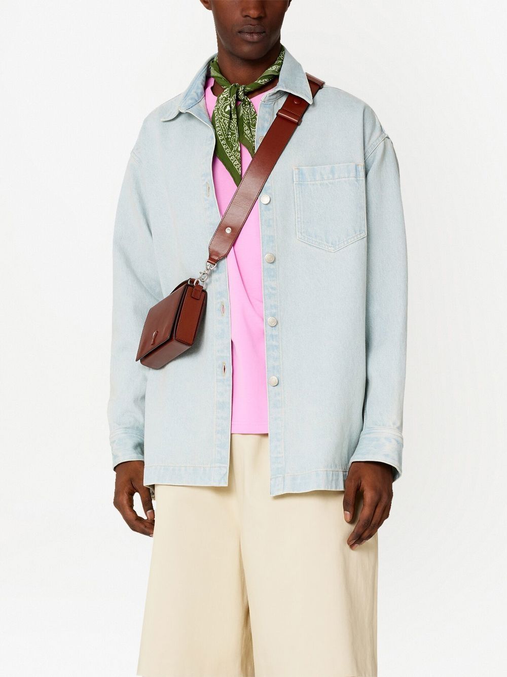 Ami Paris T-shirts and Polos Pink UTS004726663 (AMI Paris / Tシャツ・カットソー ) | AMI Paris (アミパリス)(3)