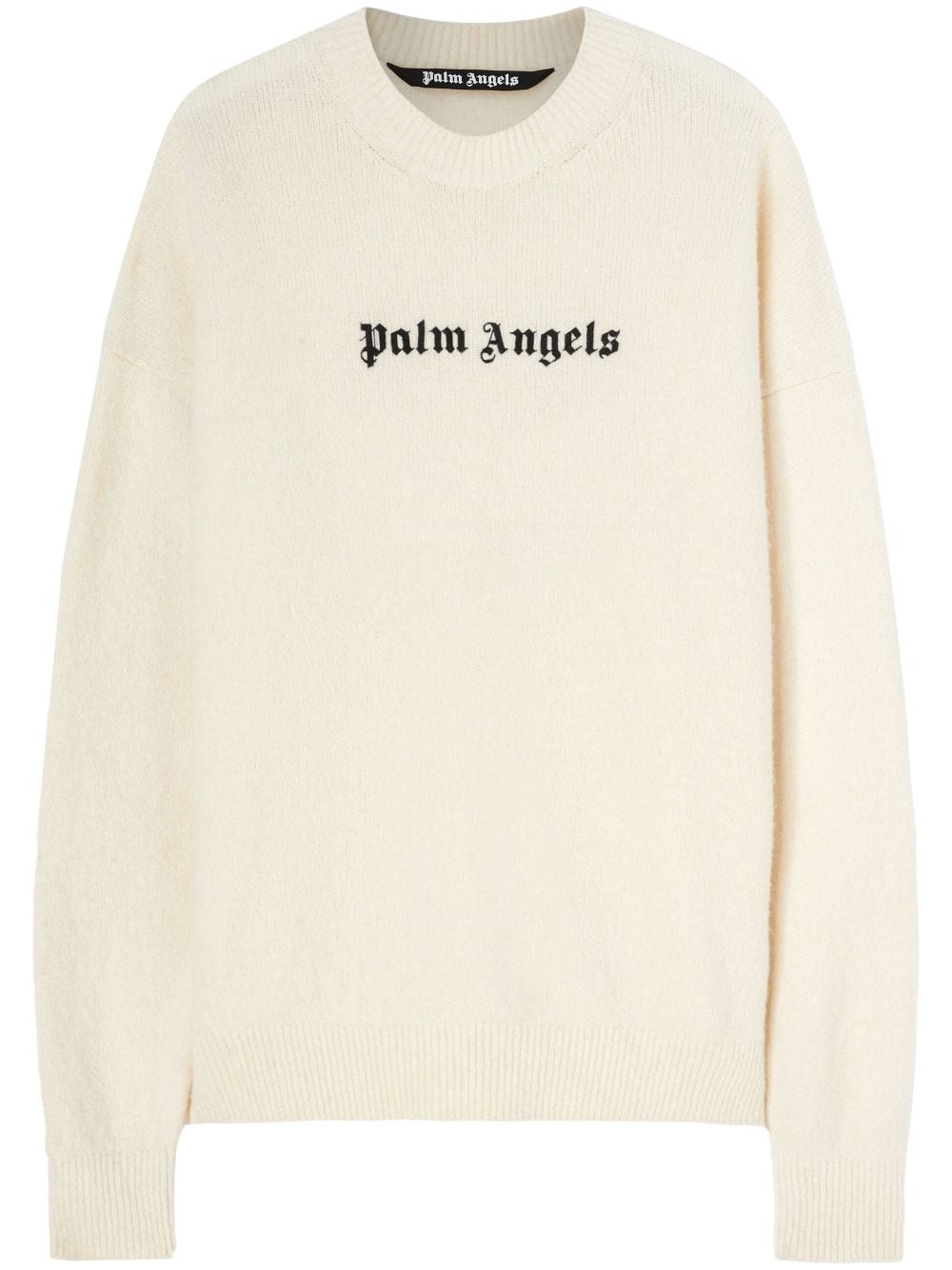 Palm Angels Sweaters White PMHE054F23KNI0040110 (Palm Angels / ニット・セーター・カーディガン ) | Palm Angels (パームエンジェルス)