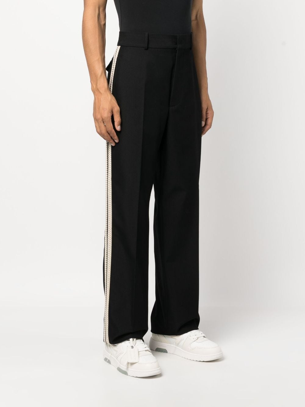 Palm Angels Trousers Black PMCA128E23FAB0011003 (Palm Angels / パンツ ) | Palm Angels (パームエンジェルス)(4)