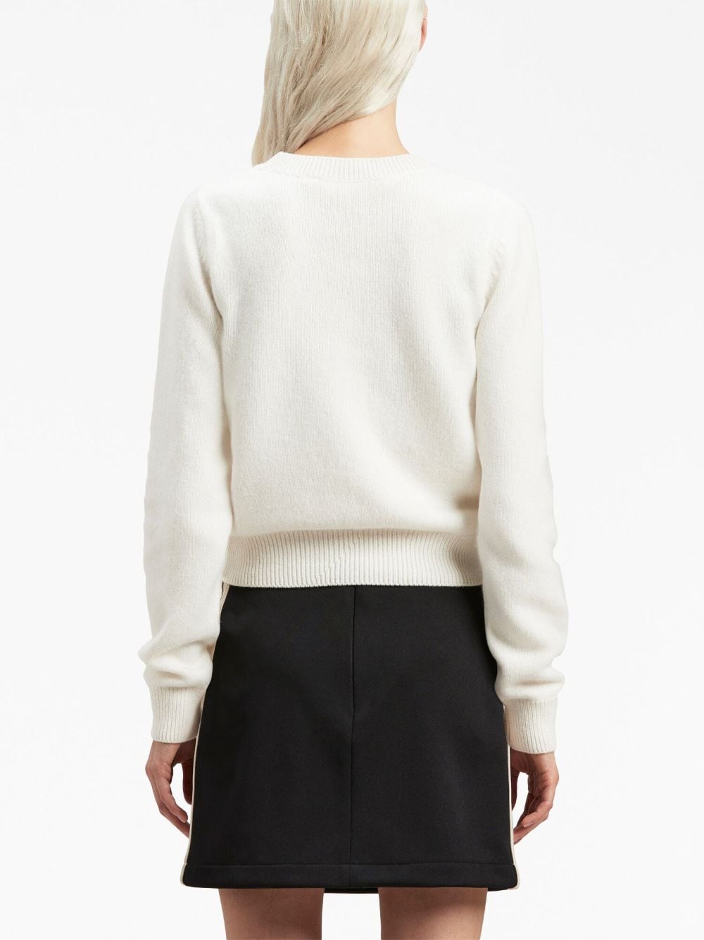 Palm Angels Sweaters Beige PWHE051F23KNI0010410 (Palm Angels / ニット・セーター・カーディガン ) | Palm Angels (パームエンジェルス)(3)