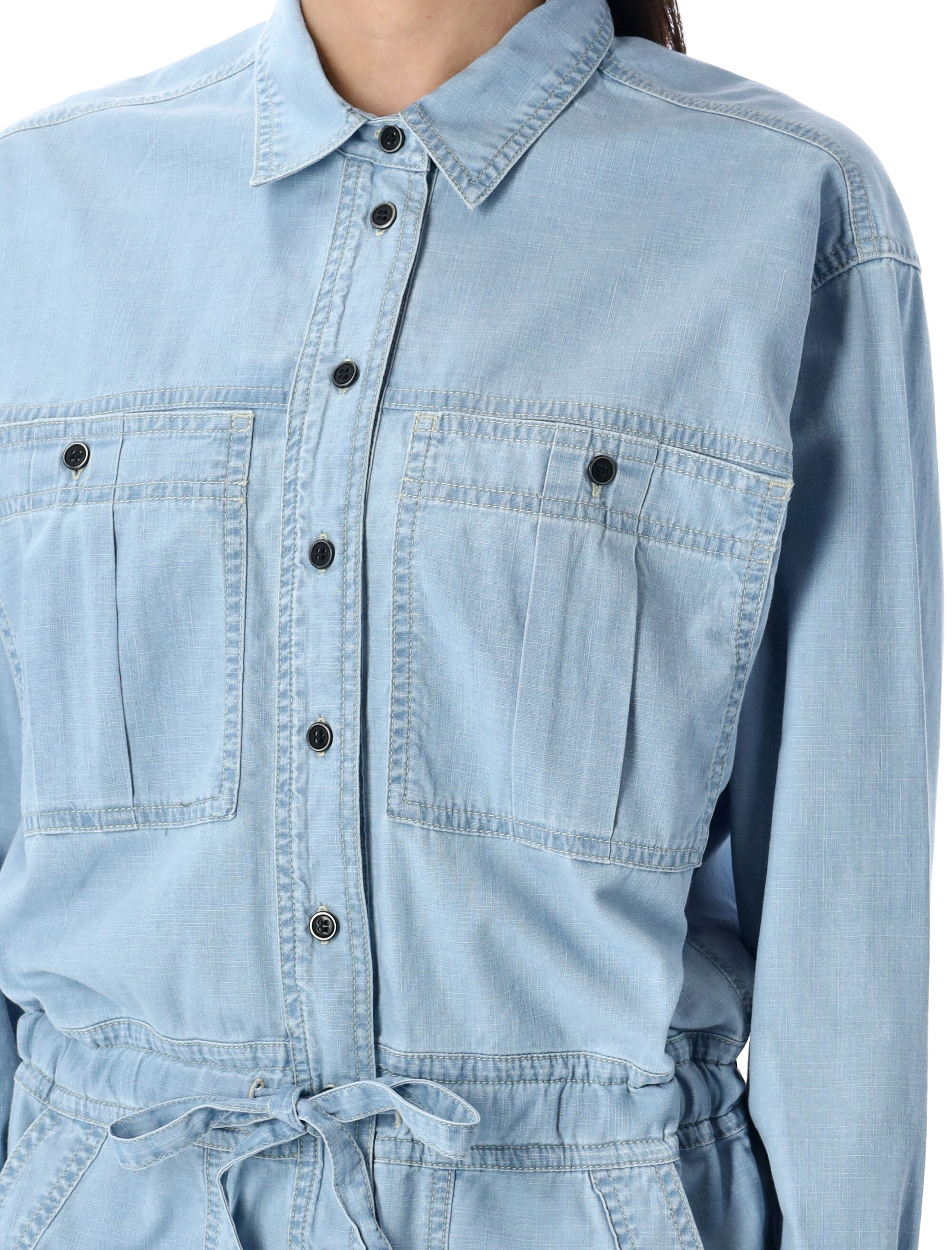 MARANT ETOILE Dresses Blue CB0074FAC1I01E30LU (Isabel Marant Étoile / ワンピース・ドレス・オールインワン ) | Isabel Marant Étoile (イザベル マラン エトワール)(2)