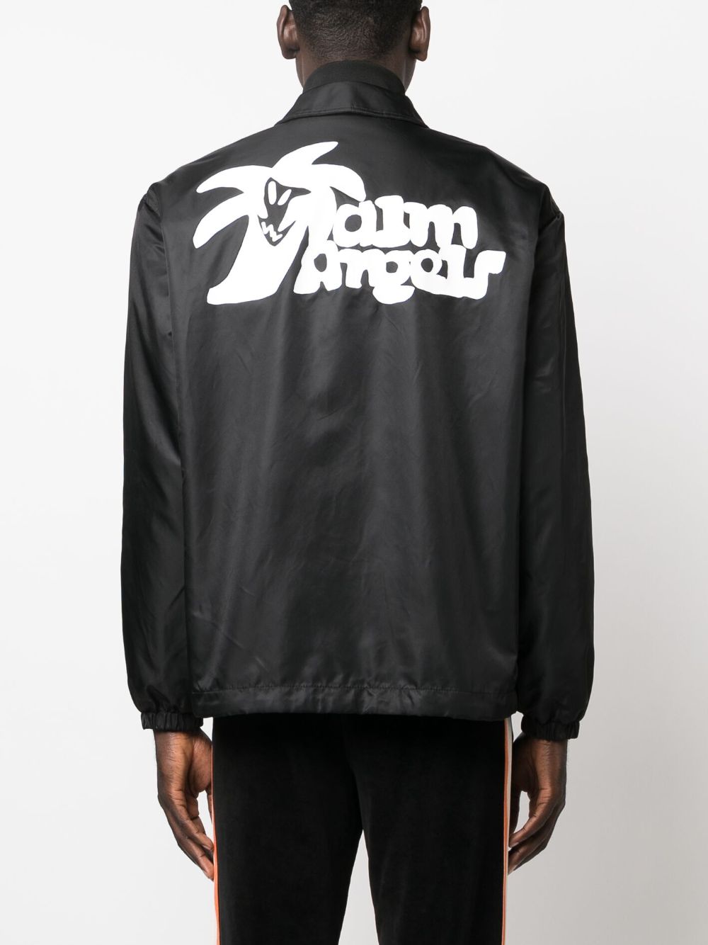 Palm Angels Jackets Black PMEM014E23FAB0011001 (Palm Angels / カジュアルジャケット ) | Palm Angels (パームエンジェルス)(3)
