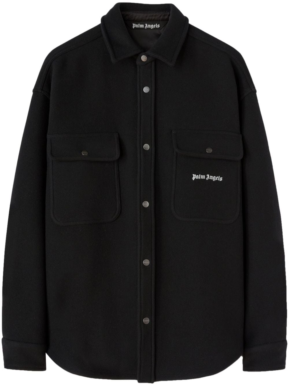 Palm Angels Jackets Black PMES012F23FAB0021001 (Palm Angels / カジュアルジャケット ) | Palm Angels (パームエンジェルス)