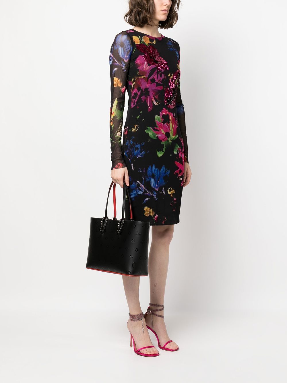 Christian Louboutin Bags.. Black 1235008CABATABK01 (Christian Louboutin / トートバッグ ) | Christian Louboutin (クリスチャン ルブタン)(4)