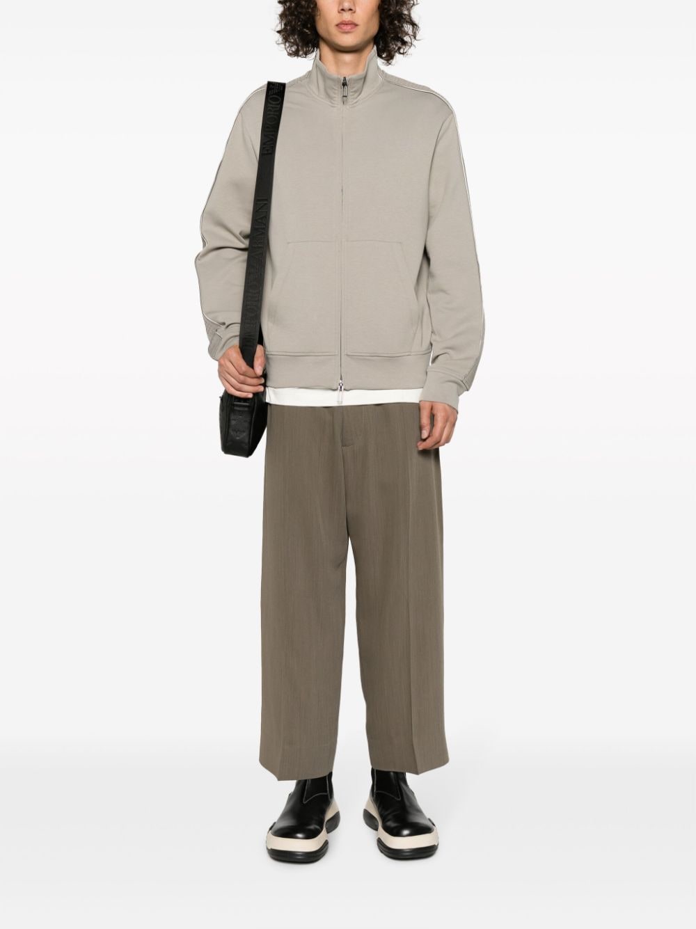 Emporio Armani Sweaters 6R1MF11JHSZ0643 (EMPORIO ARMANI / スウェット・フーディー ) | EMPORIO ARMANI (エンポリオ アルマーニ)(1)