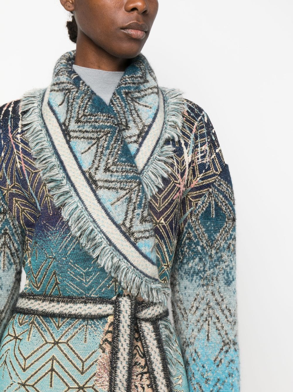 Forte Forte Coats Clear Blue 11017MYCOAT9117 (forte_forte / コート ) | forte_forte (フォルテ フォルテ)(3)