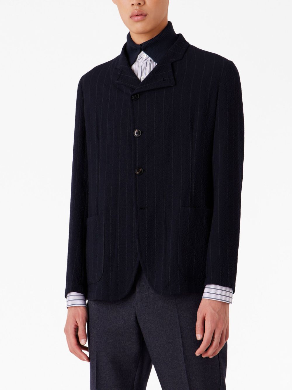 Emporio Armani Jackets H41G57E1401921 (EMPORIO ARMANI / ブレザー・ジャケット ) | EMPORIO ARMANI (エンポリオ アルマーニ)(2)