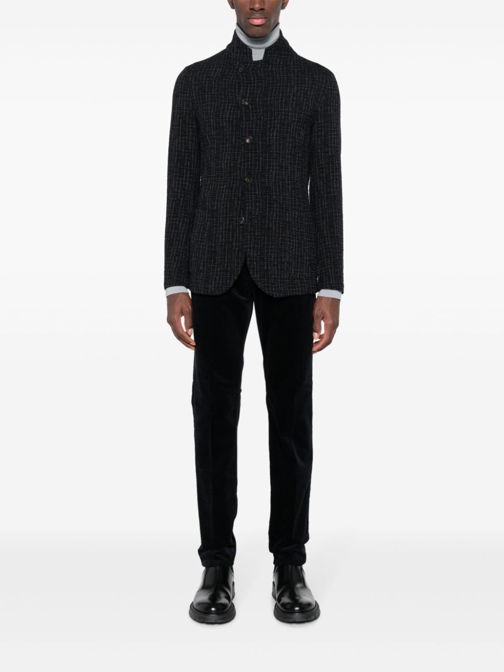 Emporio Armani Jackets H41G57E1402921 (EMPORIO ARMANI / ブレザー・ジャケット ) | EMPORIO ARMANI (エンポリオ アルマーニ)(4)