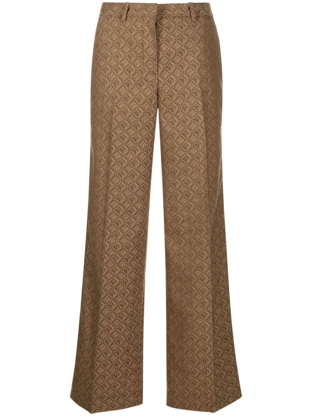 MARINE SERRE Trousers Beige WPA016CWOV0021BG60 (MARINE SERRE / パンツ ) | MARINE SERRE (マリーン セル)