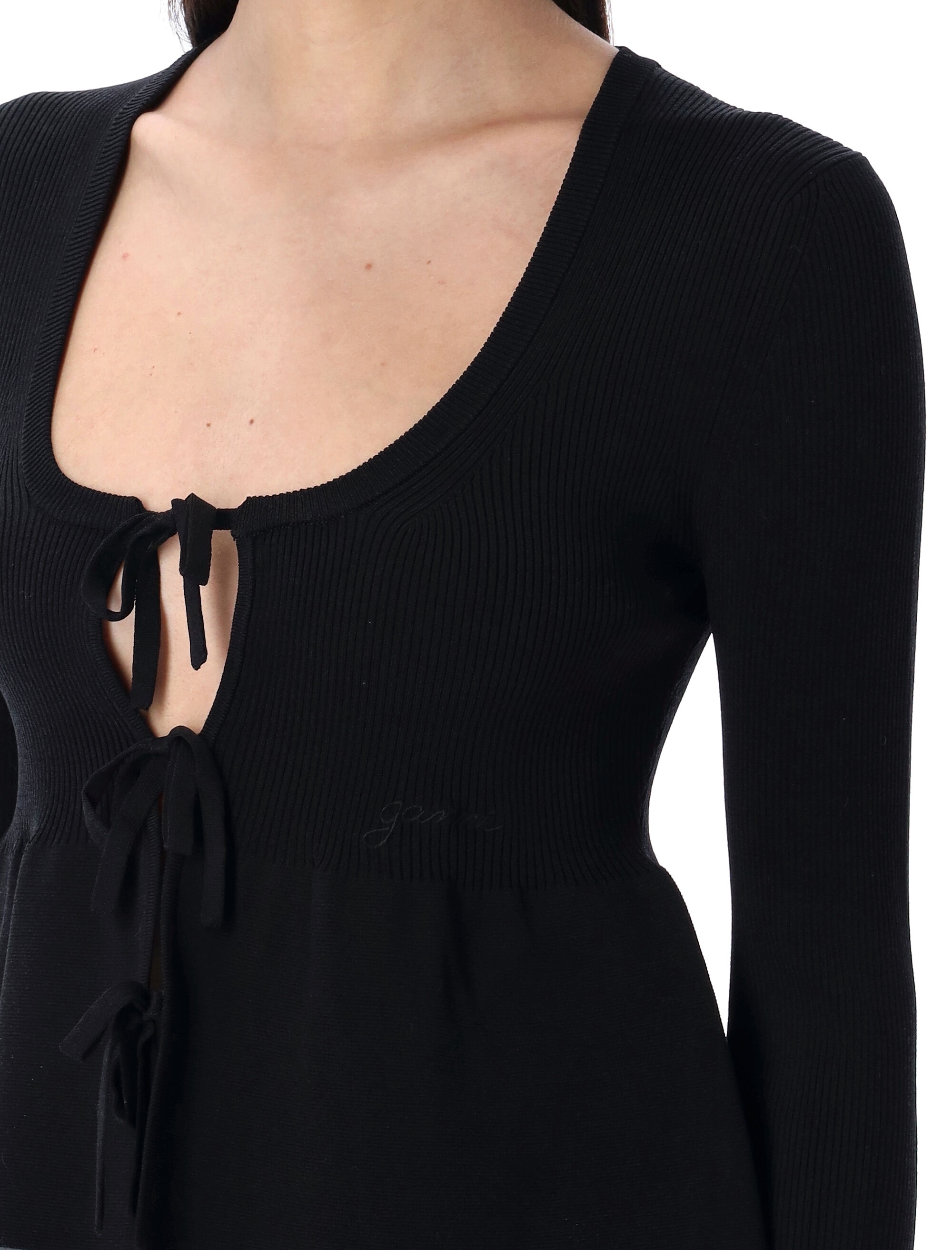 GANNI Sweaters Black K23642565099 (GANNI / ニット・セーター・カーディガン ) | GANNI (ガニー)(2)