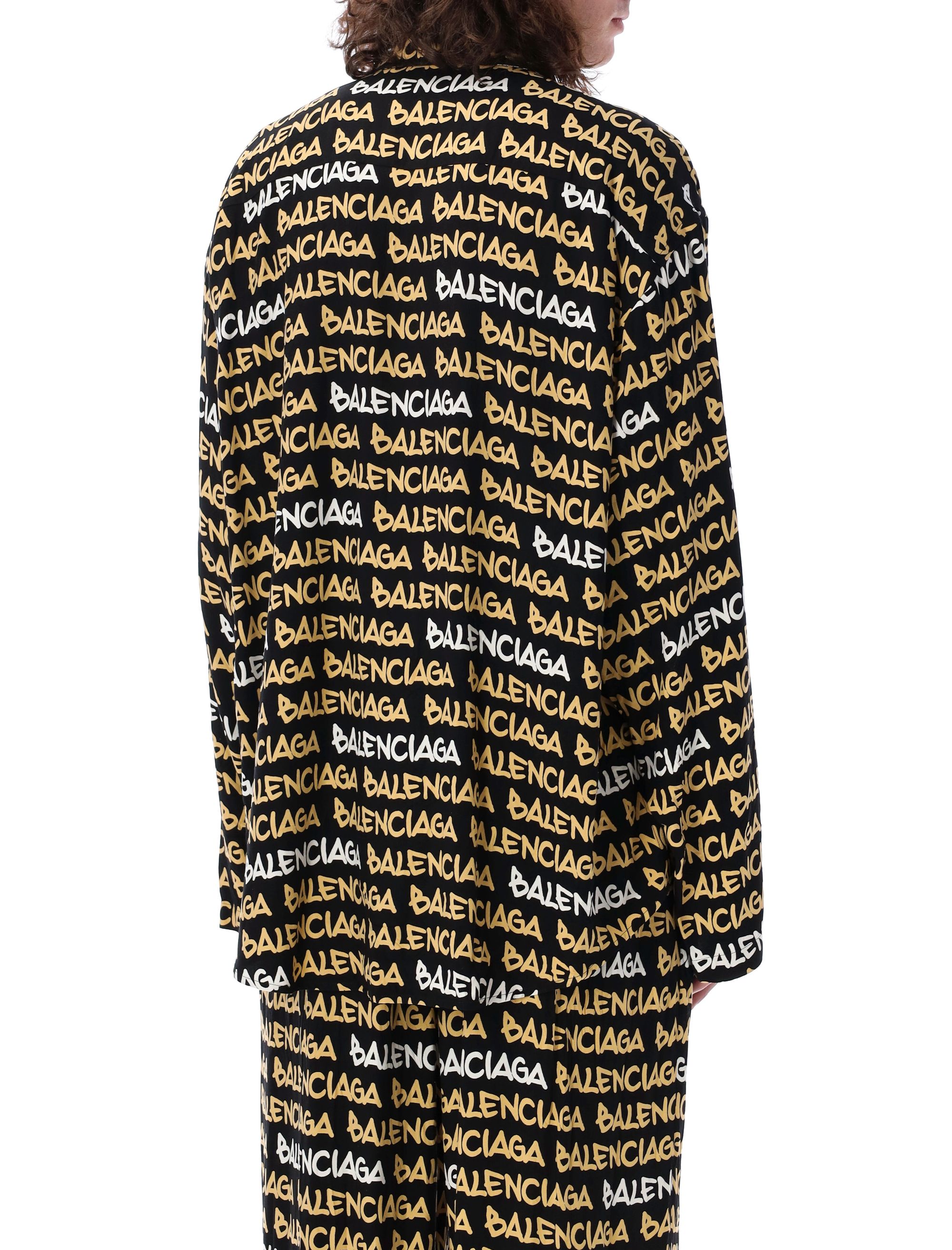 Tシャツ・カットソー BALENCIAGA SS25 L/S MINIMAL SHIRT (681812TRLJ3 1094) 0400018083563_BLACK_A6?wid=830